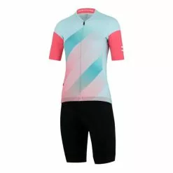 Completo Finisseur Core Cross Nero Azzurro Rosa Donna