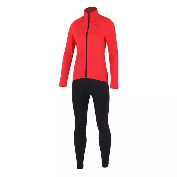 Completo Finisseur Core Hybrid Rosso Nero Donna 1 Completo Finisseur Core Hybrid Rosso Nero Donna