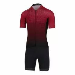 Completo Finisseur Core Gradient 2 Rosso Rubino Nero