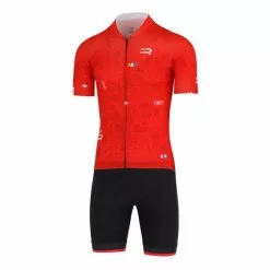 Completo Finisseur Core Texture Nero Rosso