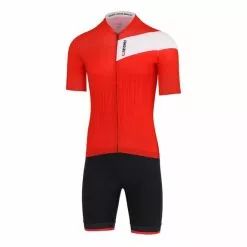 Completo Finisseur Core Diagonal Rosso Nero