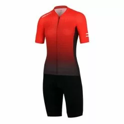 Completo Finisseur Core Gradient Rosso Nero Donna