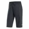 Pantaloni Corti Gore Wear C5 Trail GORE-TEX Paclite Senza Fondello Nero
