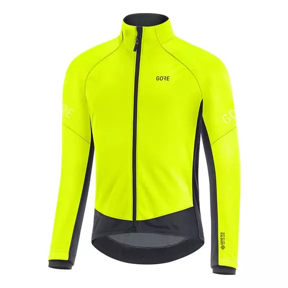 Completo Gore Wear C3 Thermo GORE-TEX INFINIUM™ Nero Giallo Fluo 2 Completo Gore Wear C3 Thermo GORE-TEX INFINIUM™ Nero Giallo Fluo - immagine 2