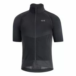 Completo Gore Wear Phantom GORE-TEX INFINIUM™ Maniche Rimovibili C5 Thermo Nero Grigio Scuro -Negozio online Maglie ciclismo Italia gow 1006450r99 003
