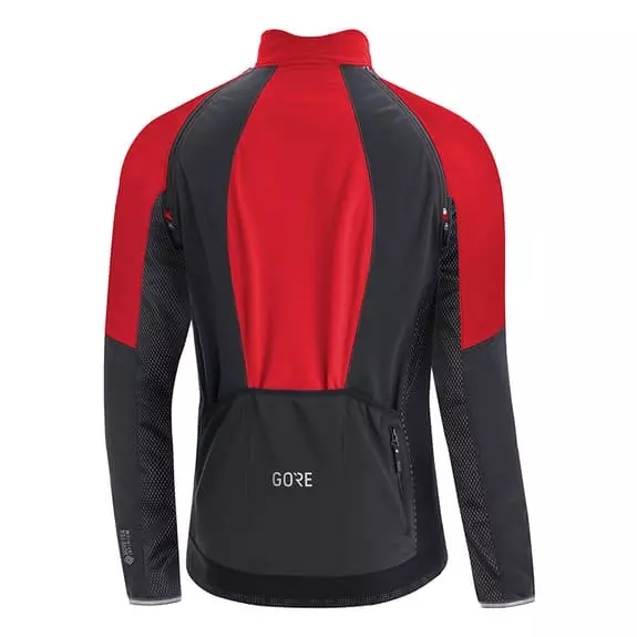 Completo Gore Wear Phantom GORE-TEX INFINIUM™ Maniche Rimovibili C3 Thermo Nero Rosso 3 Completo Gore Wear Phantom GORE-TEX INFINIUM™ Maniche Rimovibili C3 Thermo Nero Rosso - immagine 3