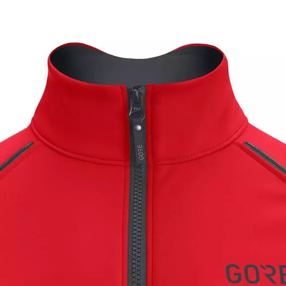 Completo Gore Wear Phantom GORE-TEX INFINIUM™ Maniche Rimovibili C3 Thermo Nero Rosso 6 Completo Gore Wear Phantom GORE-TEX INFINIUM™ Maniche Rimovibili C3 Thermo Nero Rosso - immagine 6