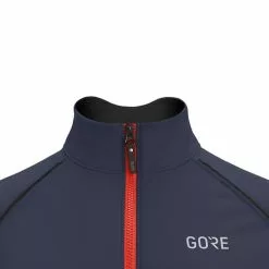 Completo Gore Wear Phantom GORE-TEX INFINIUM™ Maniche Rimovibili C5 Thermo Grigio Scuro Rosso Blu Nero -Negozio online Maglie ciclismo Italia gow 100645aubb 005