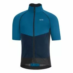 Completo Gore Wear Phantom GORE-TEX INFINIUM™ Maniche Rimovibili C5 Thermo Nero Blu Elettrico 9 Completo Gore Wear Phantom GORE-TEX INFINIUM™ Maniche Rimovibili C5 Thermo Nero Blu Elettrico -Negozio online Maglie ciclismo Italia gow 100645azau 003