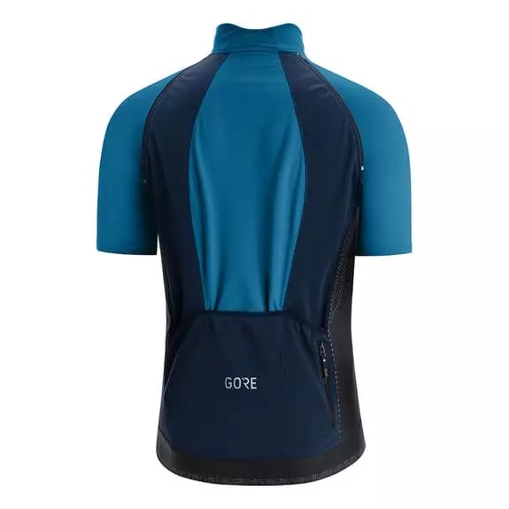 Completo Gore Wear Phantom GORE-TEX INFINIUM™ Maniche Rimovibili C5 Thermo Nero Blu Elettrico 5 Completo Gore Wear Phantom GORE-TEX INFINIUM™ Maniche Rimovibili C5 Thermo Nero Blu Elettrico - immagine 5