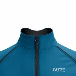 Completo Gore Wear Phantom GORE-TEX INFINIUM™ Maniche Rimovibili C5 Thermo Nero Blu Elettrico 11 Completo Gore Wear Phantom GORE-TEX INFINIUM™ Maniche Rimovibili C5 Thermo Nero Blu Elettrico -Negozio online Maglie ciclismo Italia gow 100645azau 005