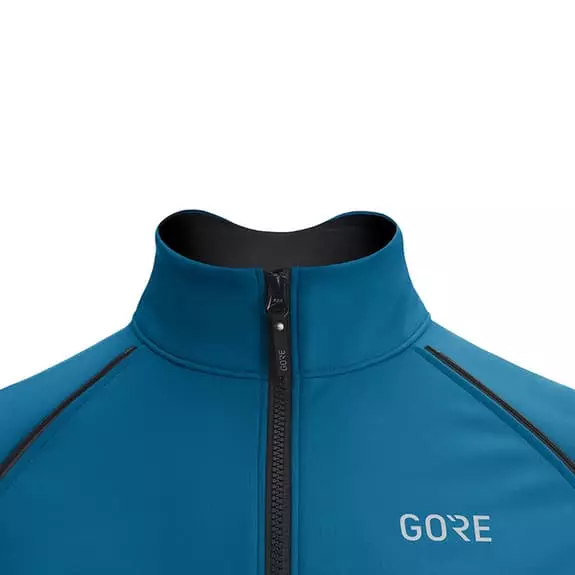 Completo Gore Wear Phantom GORE-TEX INFINIUM™ Maniche Rimovibili C5 Thermo Nero Blu Elettrico 6 Completo Gore Wear Phantom GORE-TEX INFINIUM™ Maniche Rimovibili C5 Thermo Nero Blu Elettrico - immagine 6