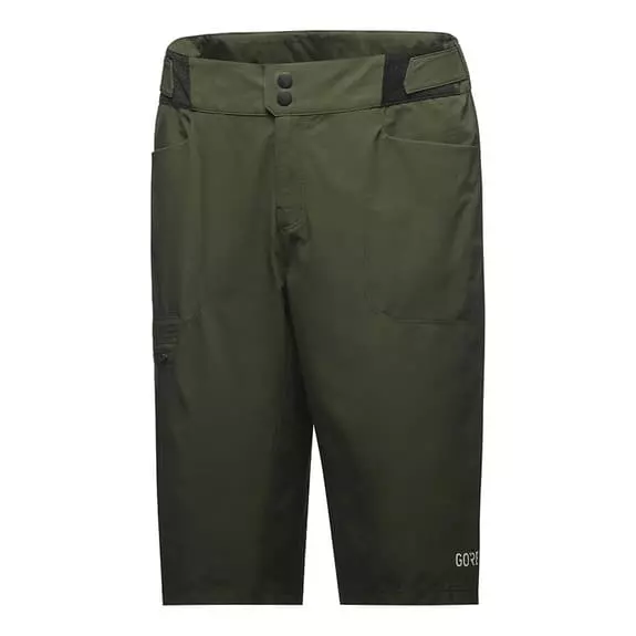 Pantaloni Corti Gore Wear Passion Senza Fondello Verde Oliva Scuro 1 Pantaloni Corti Gore Wear Passion Senza Fondello Verde Oliva Scuro