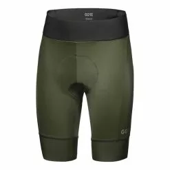 Pantaloncini Gore Wear Ardent Verde Oliva Scuro Donna