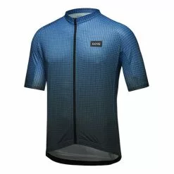 Maglia Gore Wear Grid Fade Manica Corta Blu Nero