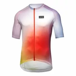 Gore Wear Maglia GOREWEAR Cloud Manica Corta Rosso Chiaro Multicolor