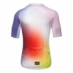 Gore Wear Maglia GOREWEAR Cloud Manica Corta Rosso Chiaro Multicolor -Negozio online Maglie ciclismo Italia gow 100947aymc 003