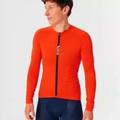 Gore Wear Maglia GOREWEAR Torrent Manica Lunga Rosso Fuoco -Negozio online Maglie ciclismo Italia gow 100981ay00 004