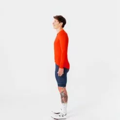 Gore Wear Maglia GOREWEAR Torrent Manica Lunga Rosso Fuoco -Negozio online Maglie ciclismo Italia gow 100981ay00 006