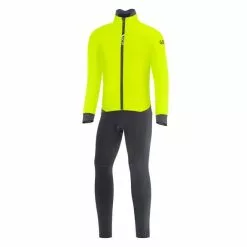 Completo Gore Wear C5 Thermo GORE-TEX INFINIUM™ Nero Giallo Fluo