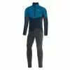Completo Gore Wear Phantom GORE-TEX INFINIUM™ Maniche Rimovibili C5 Thermo Nero Blu Elettrico