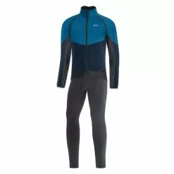 Completo Gore Wear Phantom GORE-TEX INFINIUMâ„¢ Maniche Rimovibili C5 Thermo Nero Blu Elettrico