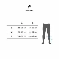 Head Swim Collant Head B2 Lite Calves Nero Rosso -Negozio online Maglie ciclismo Italia head medias unisex st v1