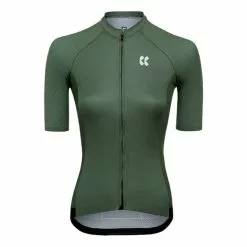 Maglia Kalas Passion Z3 Carbon Manica Corta Verde Scuro Donna