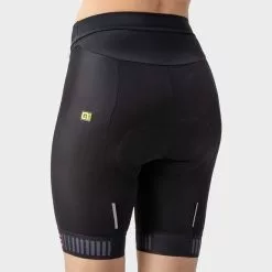 ALE Pantaloncini Alé Solid Traguardo Nero Rosa Donna -Negozio online Maglie ciclismo Italia l11651518 traguardo lady shorts 6