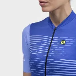 ALE Maglia Alé PRS Logo Manica Corta Blu Donna -Negozio online Maglie ciclismo Italia l22150402 6