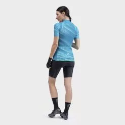 ALE Maglia Alé PRR Green Speed Manica Corta Turchese Donna -Negozio online Maglie ciclismo Italia l22151462 4