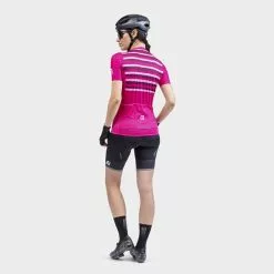 ALE Maglia Alé Solid Waves Manica Corta Rosa Donna 9 ALE Maglia Alé Solid Waves Manica Corta Rosa Donna -Negozio online Maglie ciclismo Italia l22158543 4
