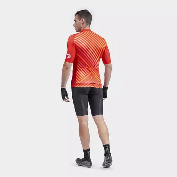 ALE Maglia Alé PRR Fast Manica Corta Rosso Chiaro 4 ALE Maglia Alé PRR Fast Manica Corta Rosso Chiaro - immagine 4