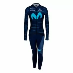 La Passione Completo Movistar Team 2022 Replica Lungo Donna