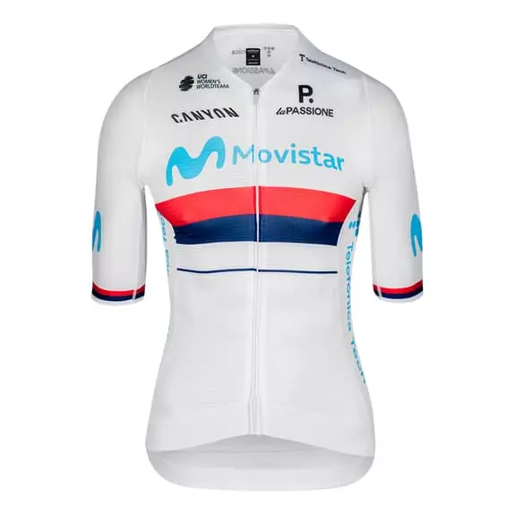 La Passione Completo Movistar Team 2022 Serbian Champion Replica Donna 2 La Passione Completo Movistar Team 2022 Serbian Champion Replica Donna - immagine 2