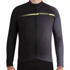 Maglia Finisseur Core Thermal Fade Manica Lunga Nero Antracite -Negozio online Maglie ciclismo Italia ls 3e0a5449 011