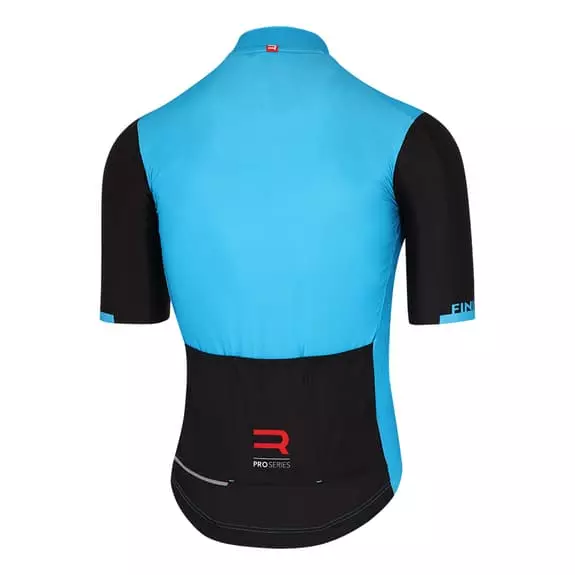 Maglia Finisseur Pro 3 Manica Corta Azzurro Nero 2 Maglia Finisseur Pro 3 Manica Corta Azzurro Nero - immagine 2
