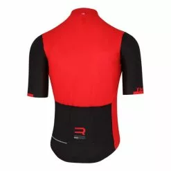 Completo Finisseur Pro 3 Rosso -Negozio online Maglie ciclismo Italia maillot pro 3 rojo negro1 002