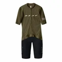 Completo MAAP Evade Pro Base Team Evo Verde Oliva Nero