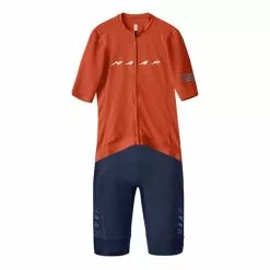 Completo MAAP Evade Pro Base Team Evo Rosso Blu Navy