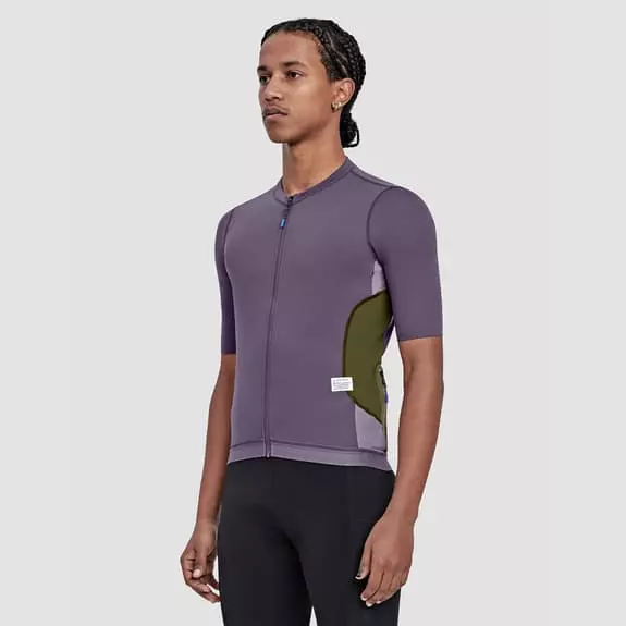 Maglia MAAP Alt_Road Manica Corta Violetto Verde Oliva 2 Maglia MAAP Alt_Road Manica Corta Violetto Verde Oliva - immagine 2