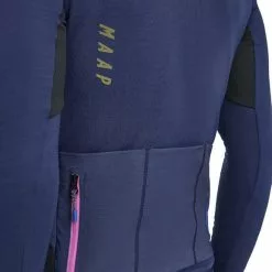 Maglia MAAP Alt_Road Manica Lunga Blu -Negozio online Maglie ciclismo Italia map mal096 blu 005