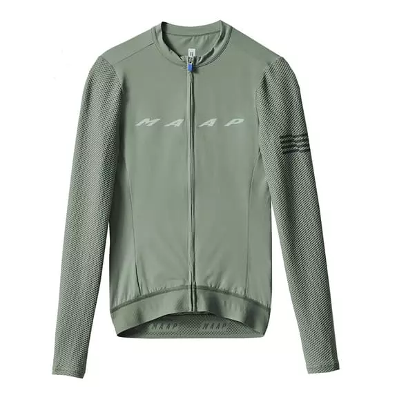 Maglia MAAP Evade Pro Base Manica Lunga Verde Erba Chiaro 1 Maglia MAAP Evade Pro Base Manica Lunga Verde Erba Chiaro