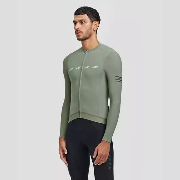 Maglia MAAP Evade Pro Base Manica Lunga Verde Erba Chiaro 2 Maglia MAAP Evade Pro Base Manica Lunga Verde Erba Chiaro - immagine 2