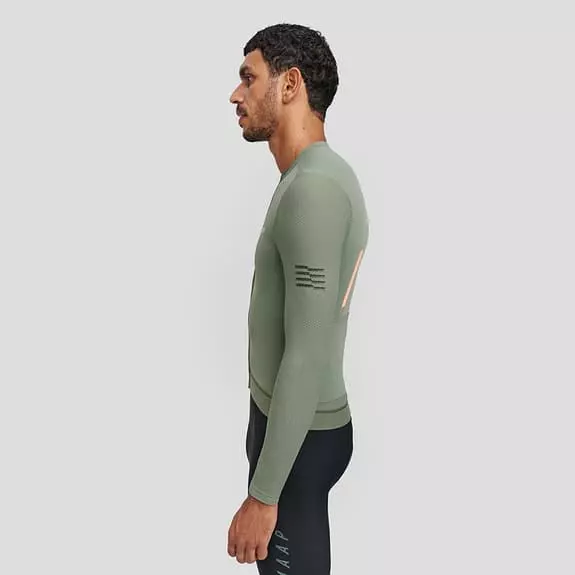 Maglia MAAP Evade Pro Base Manica Lunga Verde Erba Chiaro 4 Maglia MAAP Evade Pro Base Manica Lunga Verde Erba Chiaro - immagine 4
