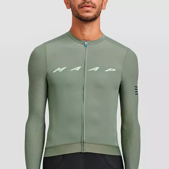 Maglia MAAP Evade Pro Base Manica Lunga Verde Erba Chiaro 5 Maglia MAAP Evade Pro Base Manica Lunga Verde Erba Chiaro - immagine 5