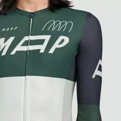 Maglia MAAP Adapt Pro Air Manica Lunga Verde Scuro Verde Chiaro -Negozio online Maglie ciclismo Italia map mal160 syc 004