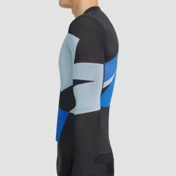 Maglia MAAP Emerge Ultralight Pro Manica Lunga Nero Blu Rosso -Negozio online Maglie ciclismo Italia map mal169 blk 005