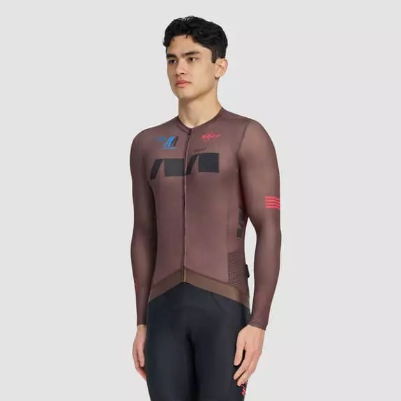 Maglia MAAP Trace Pro Air Manica Lunga Bruno Lilla 2 Maglia MAAP Trace Pro Air Manica Lunga Bruno Lilla - immagine 2