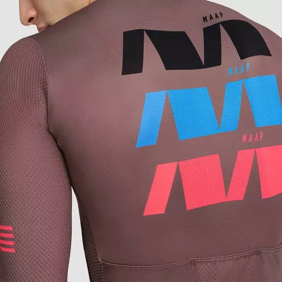 Maglia MAAP Trace Pro Air Manica Lunga Bruno Lilla 5 Maglia MAAP Trace Pro Air Manica Lunga Bruno Lilla - immagine 5